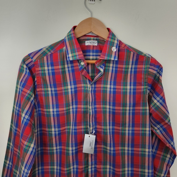 Vintage Deadstock 70s New Ms. Sero Shirtmakers Poplin button down shirt - Picture 2 of 4